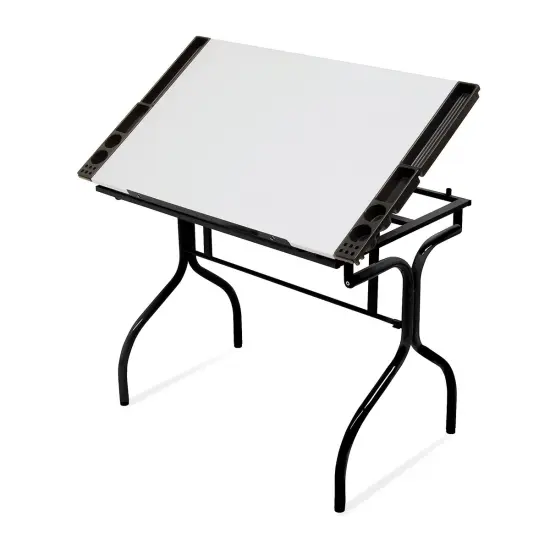 Studio Designs Folding Craft Station - White with Black Base {1}