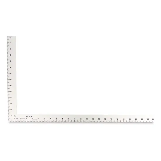 Blick Aluminum L-Square - 24" x 14" {1}