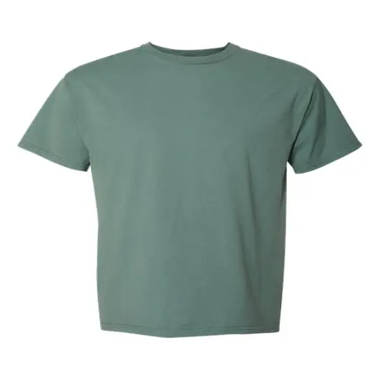 Hanes&reg; Garment Dyed T-Shirt Cypress Green {1}