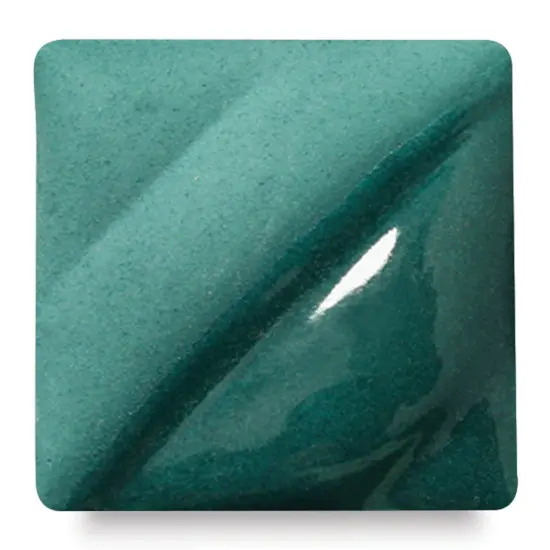 Amaco Lead-Free Underglaze Decorating Color - Pint, Blue Green {1}