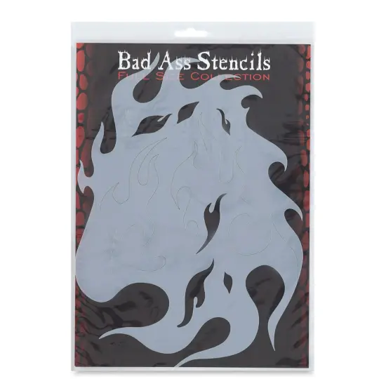 Graftobian Bad Ass Airbrush Stencil - Inferno {1}