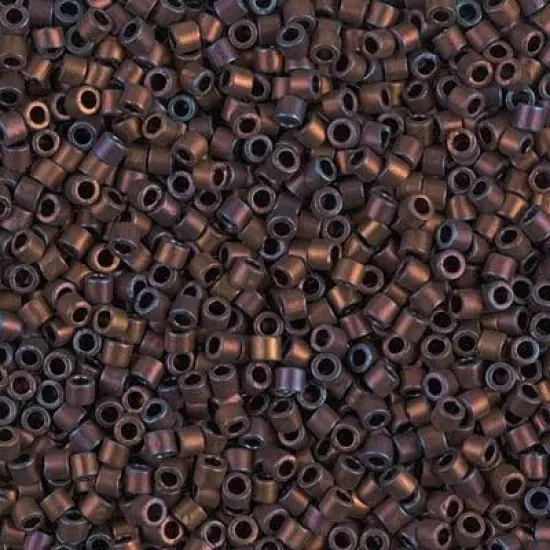 Miyuki Delica Bead 10/0, DBM0312, Matte Metallic Dark Raspberry Iris {1}
