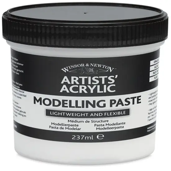 Winsor & Newton Artists' Acrylic Modelling Paste - 237 ml jar {1}