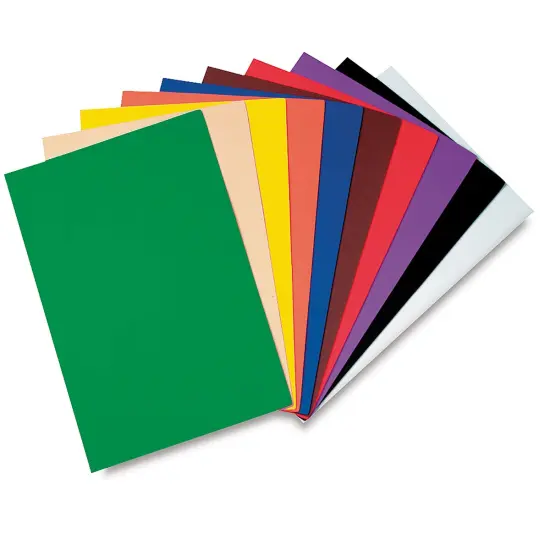 Creativity Street WonderFoam Peel & Stick - Mulitcolored Sheets, 9" x 12", Pkg of 20 {1}