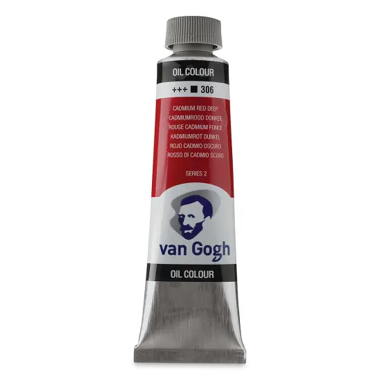 Van Gogh Oil Paint - Cadmium Red Deep, 40 ml tube {1}
