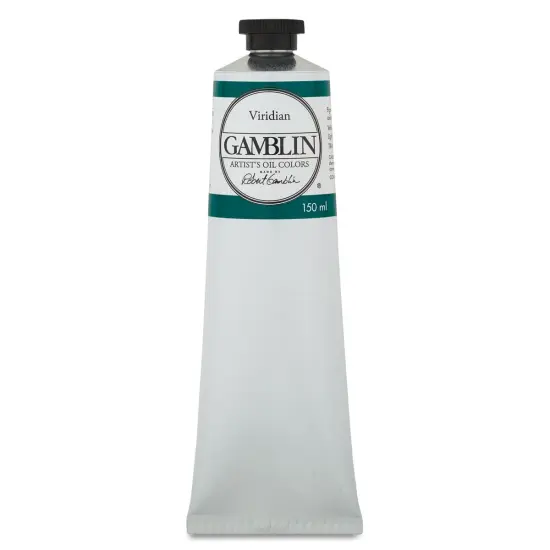 Gamblin Artist's Oil Color - Viridian, 150 ml tube {1}