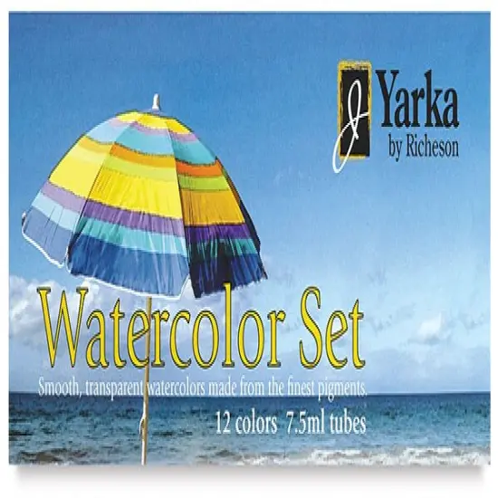 Yarka Student Watercolor Set - Set of 12, 7.5 ml tubes {2}