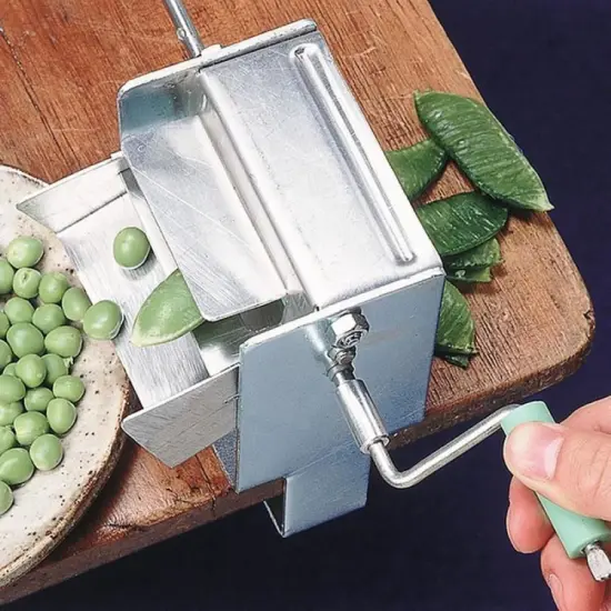Lee Mr Pea Sheller, Manual Crank for Shelling Peas or Beans, Can Be Automated, USA Made Clamp On {3}