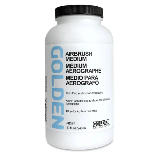 Golden Airbrush Medium, 32 oz {1}