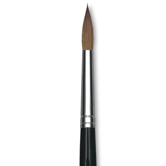 Da Vinci Maestro Kolinsky Sable Brush - Round, Short Handle, Size 8 {1}