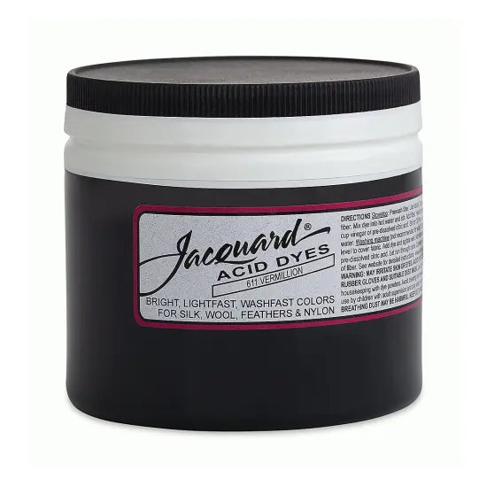 Jacquard Acid Dye - Vermilion, 8 oz {1}