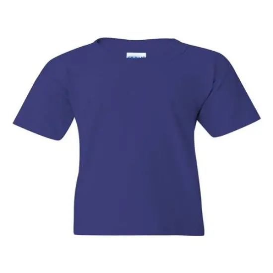 Gildan&reg; Heavy Cotton Crew Neck Short Sleeve Youth T-Shirt Cobalt {1}