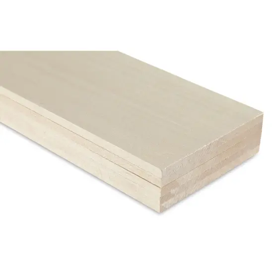 Midwest Products Genuine Basswood Sheet - 5 Sheets, 1/4" x 4" x 36" {1}