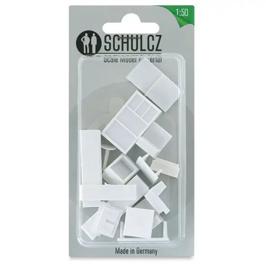 Schulcz Scale Model Furniture Set - Living Room, 1:50, 1/4" {1}