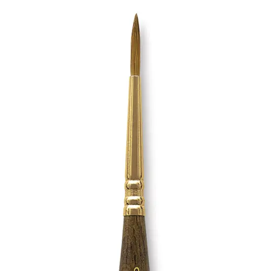 Escoda Reserva Kolinsky-Tajmyr Sable Brush - Pocket Round, Short Handle, Size 2 {2}