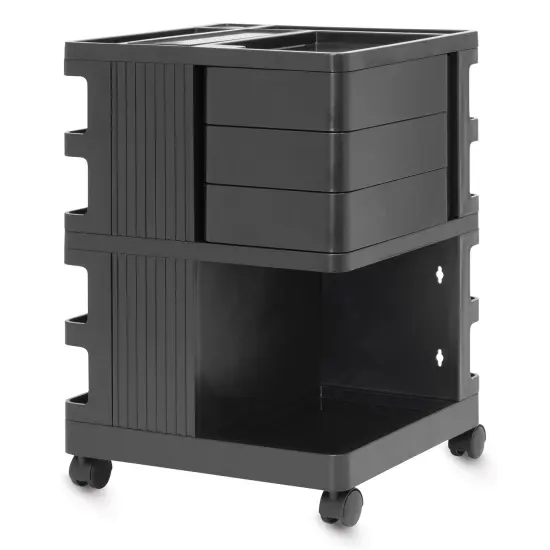 Studio Designs Kubx Pro Mobile Storage Cart - Black {1}