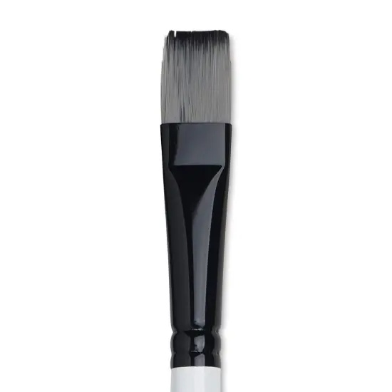 Winsor & Newton Artists’ Acrylic Brush - Bright, Long Handle, Size 16 {1}