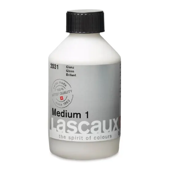 Lascaux Acrylic Medium 1 - Gloss, 250 ml jar {1}