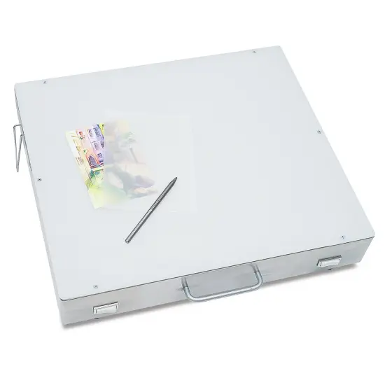 Gagne Porta-Trace LED Light Box - 16" x 18", 18 LED Modules, Stainless Steel Frame {1}