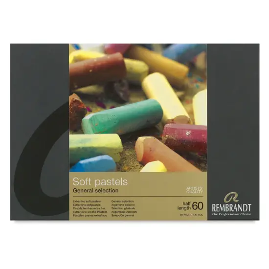 Rembrandt Soft Pastel Set - 60 Half Sticks, Assorted Colors {1}