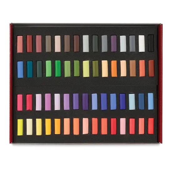 Blick Artists' Soft Pastel Half Stick Set - Assorted Colors, Set of 60 {2}