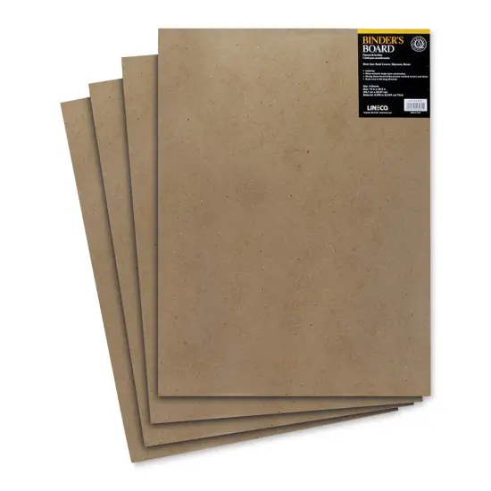 Lineco Acid-Free Binder's Board - 15" x 20-1/2", 70 pt, Pkg of 4 {1}