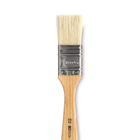 Escoda Clasico Chungking White Bristle Brush - Mottler, Size 12 {1}