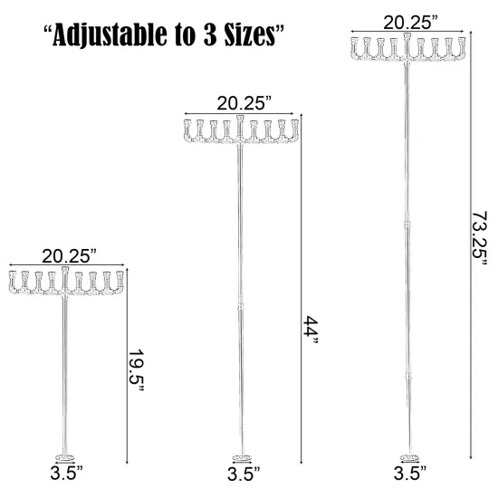 Industrial Galvanized Antique Silver Metal Pipe Hanukkah Menorah {4}