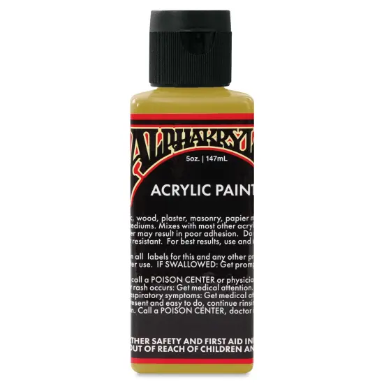 Alpha6 Alphakrylic Acrylic Paint - Metallic Gold, 5 oz {1}