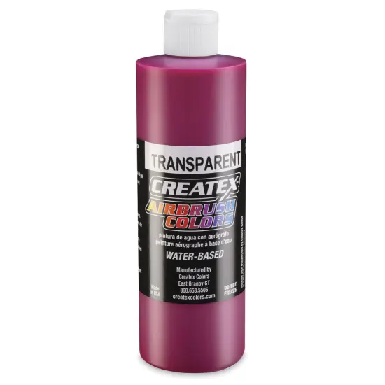 Createx Airbrush Color - 16 oz, Transparent Fuchsia {1}