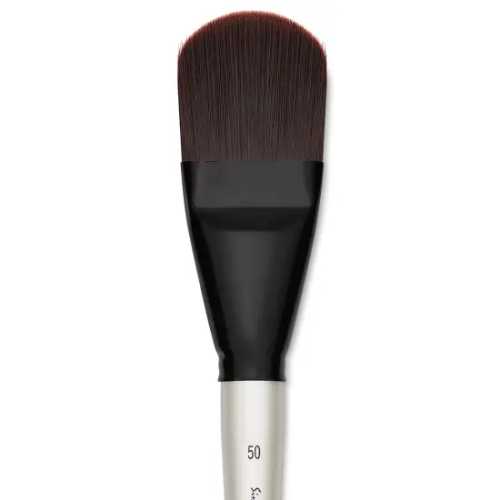 Simply Simmons XL Stiff Synthetic Brush - Filbert, Size 50 {1}