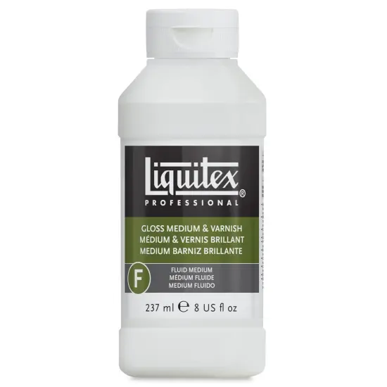 Liquitex Fluids Acrylic Medium - Gloss, 8 oz bottle {2}