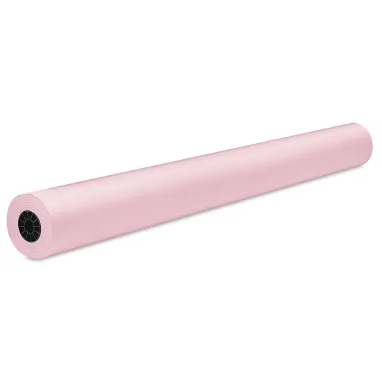 Rainbow Duo-Finish Economy Kraft Paper - 48" x 200 ft, Pink {1}
