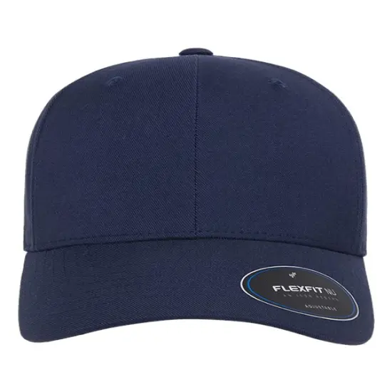 Flexfit&reg; NU Adjustable Cap Navy {1}