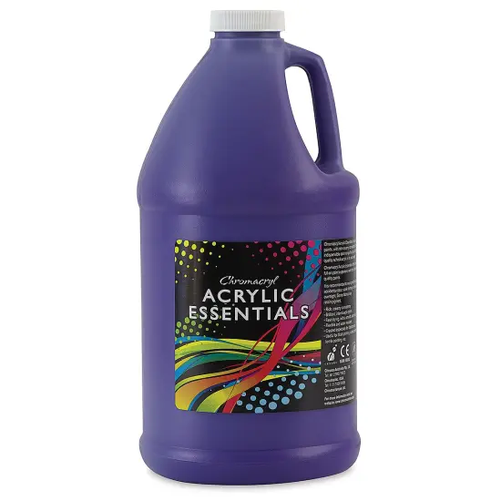 Chromacryl Acrylic Essentials - Purple, Half Gallon {1}