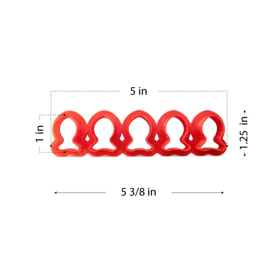 CookieCutter.com Mini Goldfish Multi Cookie Cutter 1 inch, Food Safe Plastic, USA {4}