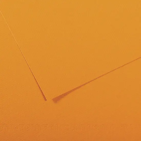 Canson Mi-Teintes Drawing Papers - 8-1/2" x 11", Cadmium Yellow, 25 Sheets {1}