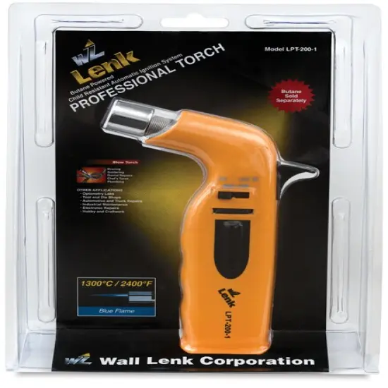 Wall Lenk Butane Torch - Auto-Ignite, LPT-200 Pro-Torch {2}