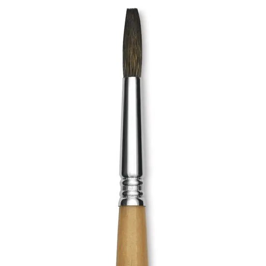 Escoda Squirrel Hair Ceramic Brush - Square Tip, Size 10 {1}