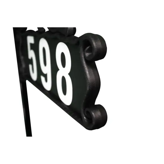 Address AmericaBoardwalk DIY Reflective Lawn Address Sign 48" Post {5}