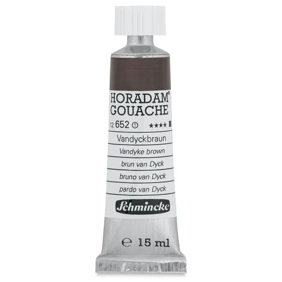 Schmincke Horadam Artist Gouache - Vandyke Brown, 15 ml tube {1}