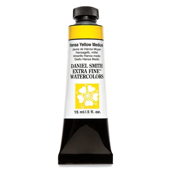 Daniel Smith Extra Fine Watercolor - Hansa Yellow Medium, 15 ml Tube {2}