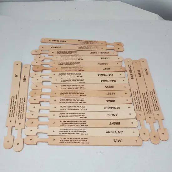 10 Pack Natural Leather Keyring-Keychain-Key Fob&ndash;Hardware Included-Decorating Ready for Laser or Machine Engraving, Stamping, Painting {6}