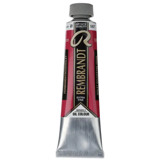 Rembrandt Artists' Oil Color - Permanent Red Violet, 40 ml tube {1}