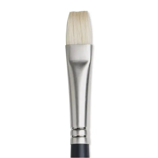 Winsor & Newton Artists' Oil Brush - Bright, Long Handle, Size 8 {1}