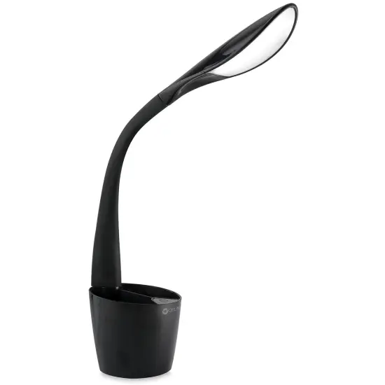 OttLite LED Desk Organizer Lamp - Black {2}