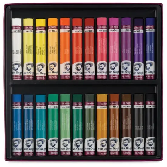 Van Gogh Oil Pastel Set - Assorted Colors, Set of 24 {1}