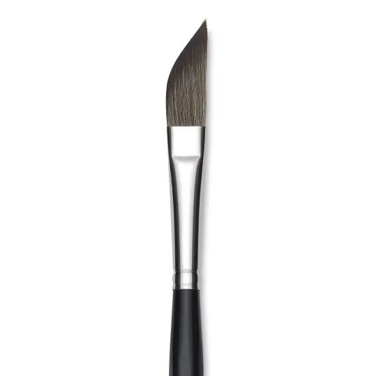 Da Vinci Casaneo Synthetic Squirrel Watercolor Brush - Slant, Size 14, Short Handle, Synthetic {1}