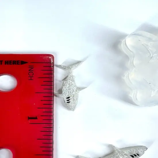 Shark Stud Earring Silicone Mold(A6) {3}