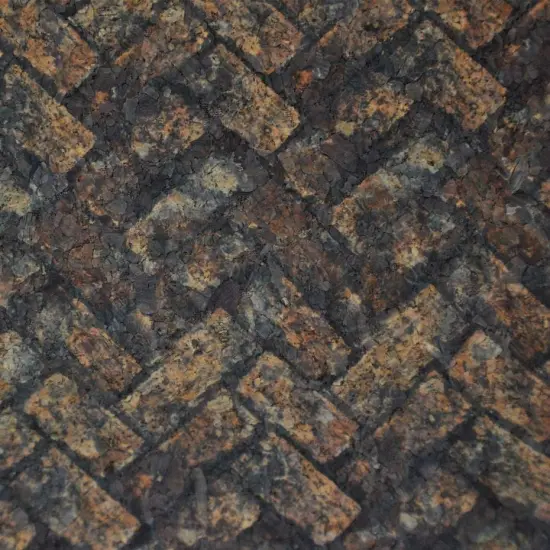 Belagio Cork Fabric, 25" Wide, Pavers Print, Rose Multi, 15-Yard Bolt {1}